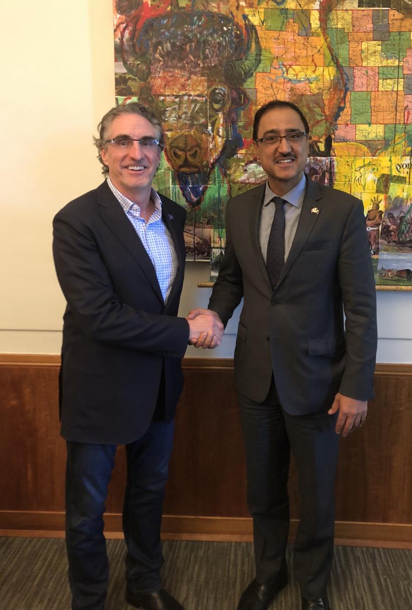 Canada's Minister of Infrastructure and Communities, Amarjeet Sohi